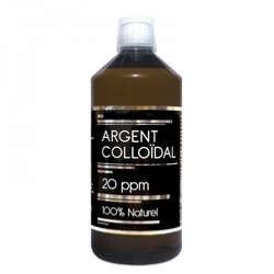 Argent colloïdal 20 ppm