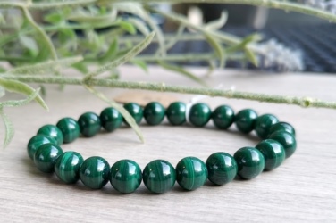 Bracelet Malachite 8 mm