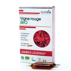 Vigne rouge Bio en ampoule