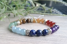 Bracelet 7 chakras 8 mm