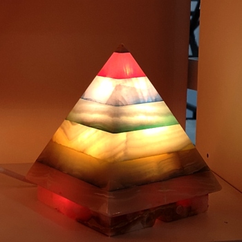 Lampe Onyx Pyramide